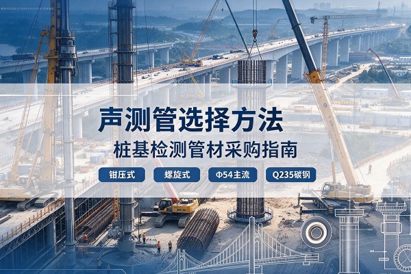 胡杨河声测管选型标准