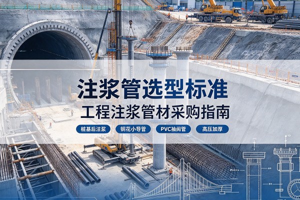 胡杨河注浆管选型标准