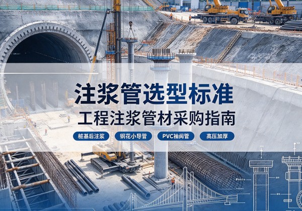 胡杨河注浆管选型标准